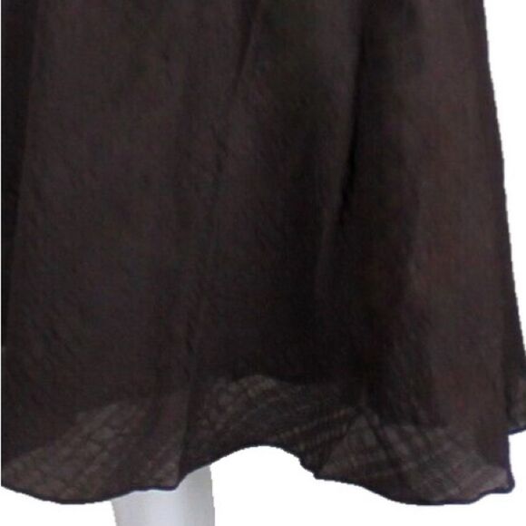 J. Crew Black Textured Halter Midi Dress Size 4 - Picture 3 of 9